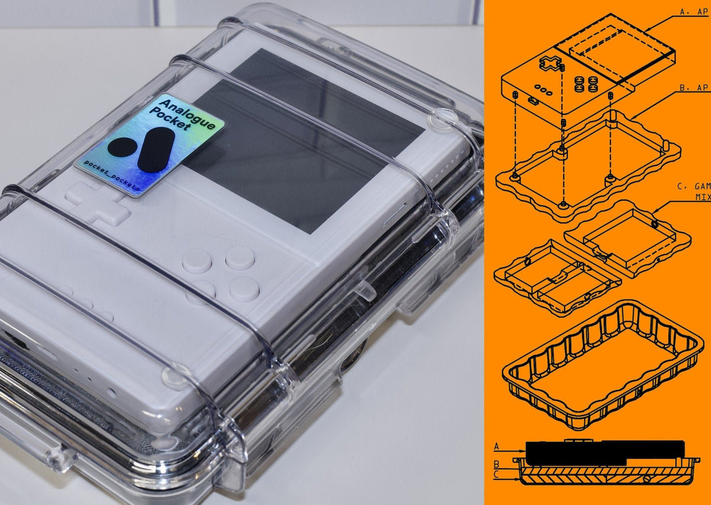 1040 SYSTEM for Analogue Pocket + Pelican 1040