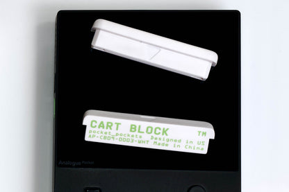 CART BLOCK for Analogue Pocket - not 3d printed - premium dust cover